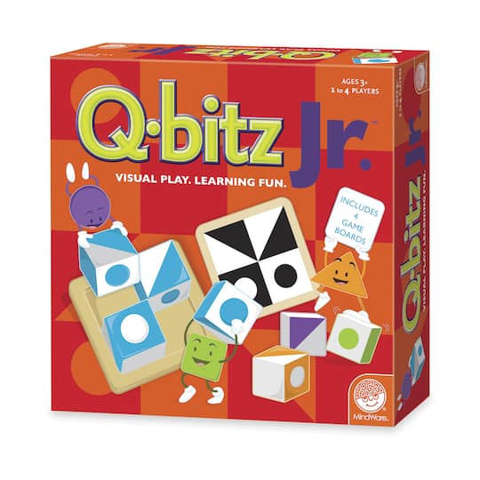 Mindware Q-Bitz Jr. Board Game, One Size, Multiple Colors